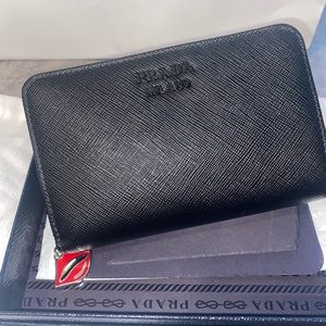 PRADA WALLET/PASSPORT HOLDER